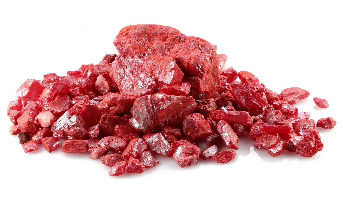 辰砂　シンシャ　原石