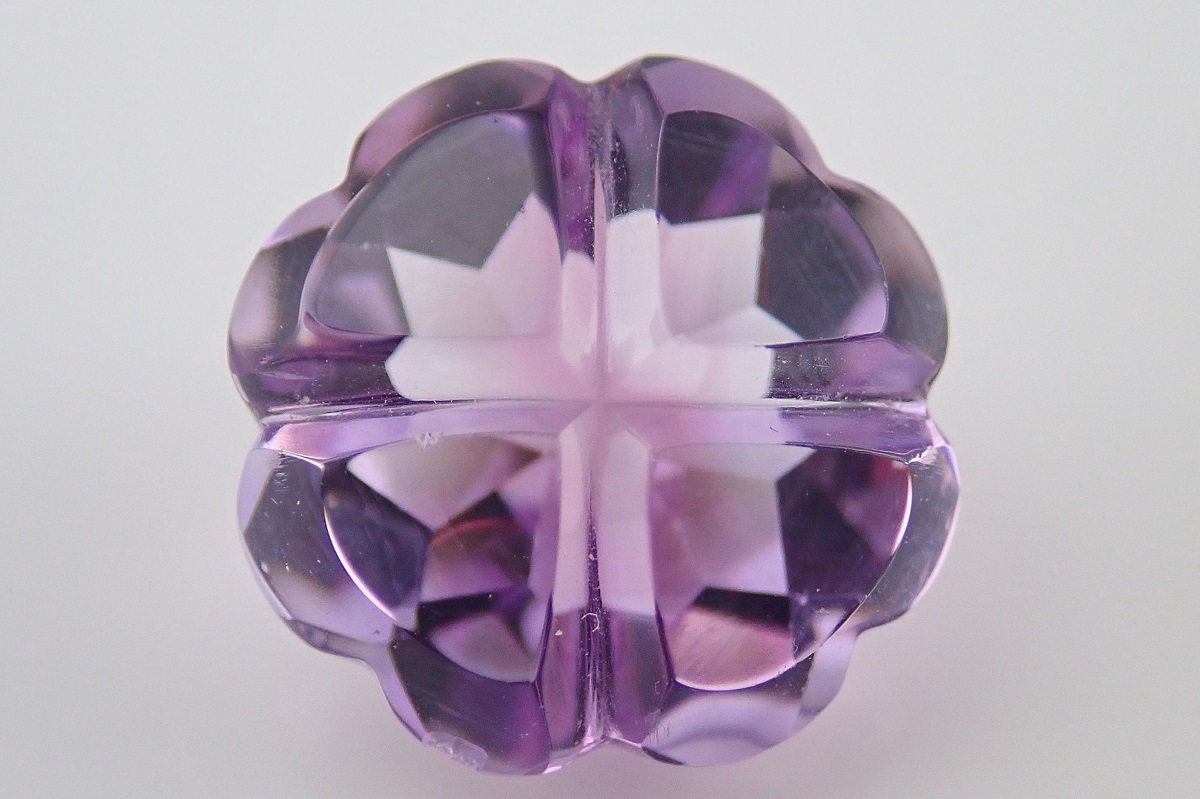 アメシスト　ルース　クローバーカット