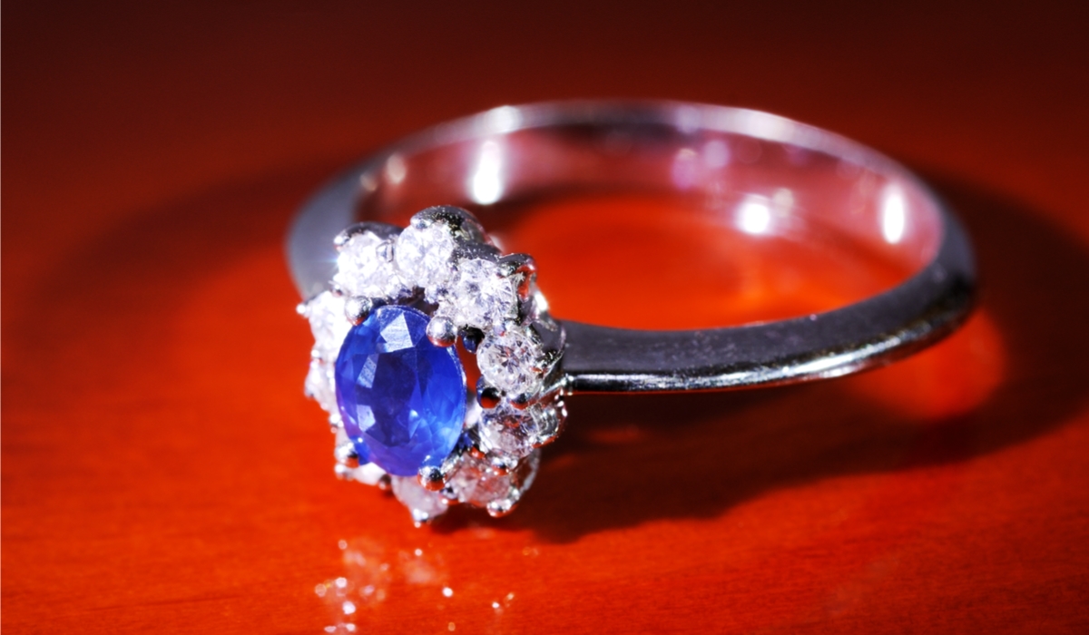サファイア指輪