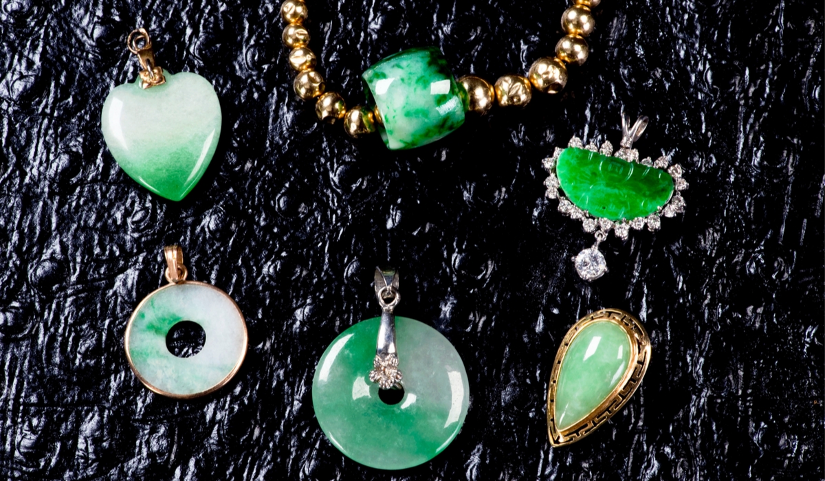 翡翠　ヒスイ　ジェダイト　ジュエリー