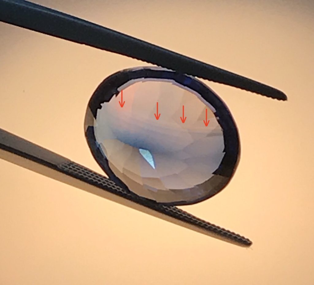 合成ルビー　見分け方