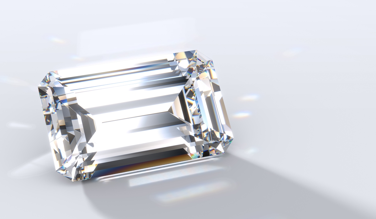 エメラルドカット　ダイヤモンド2