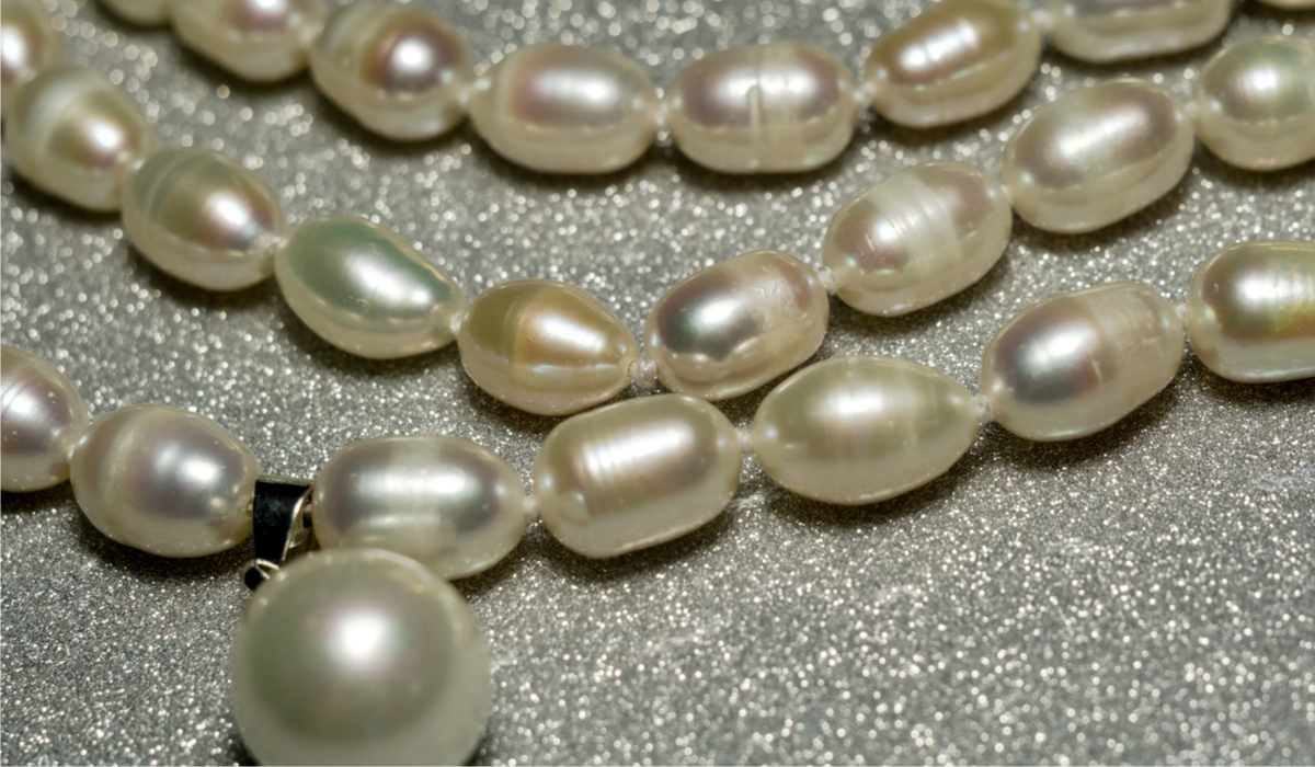 真珠ネックレス１