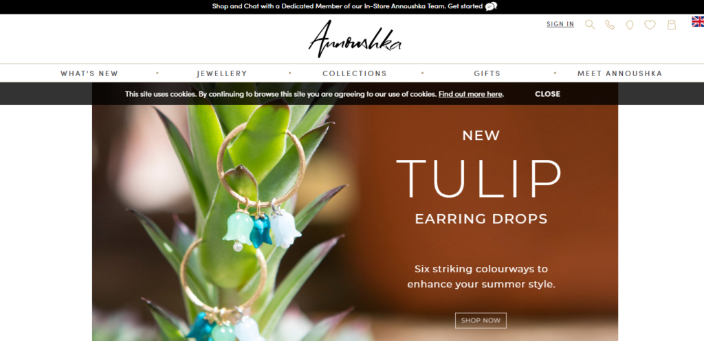 ANNOUSHKA（アヌーシュカ）webサイトTOP