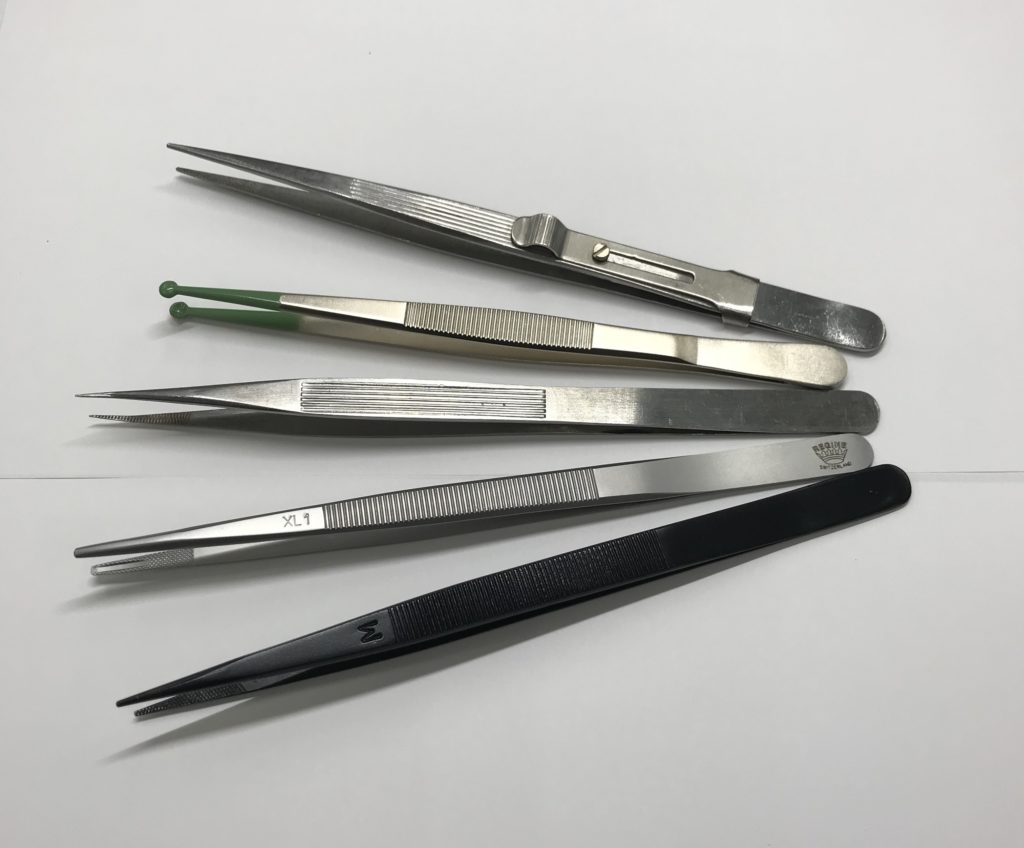 宝石用ピンセット