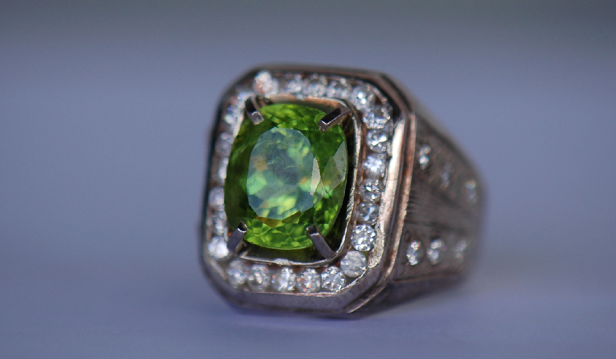 ペリドット リング2