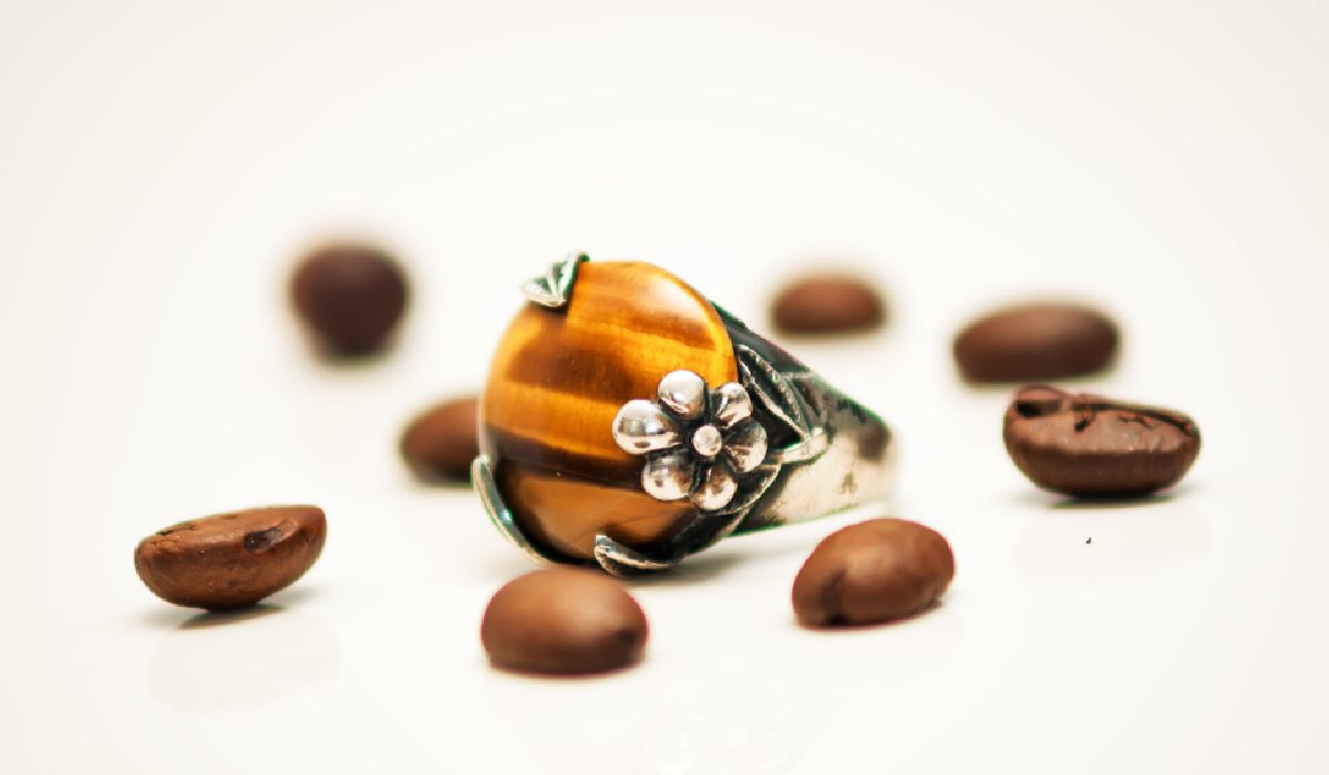 タイガーアイ リング