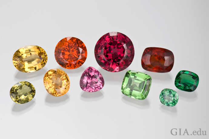 ガーネットの種類