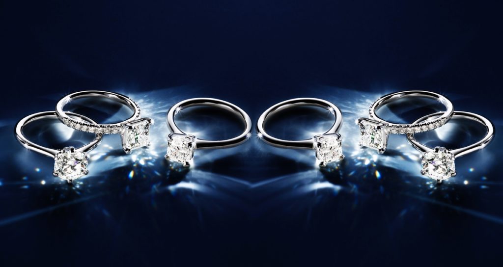 ダイヤモンドリング輝き