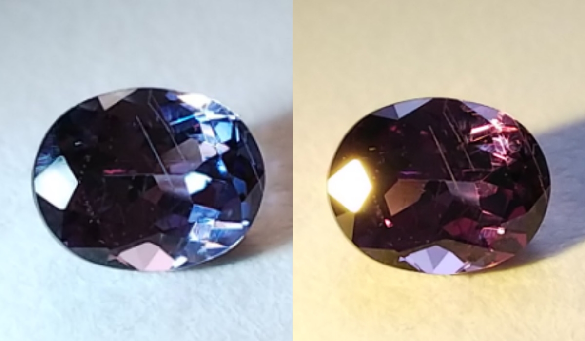 ベキリーブルーガーネット　ルース