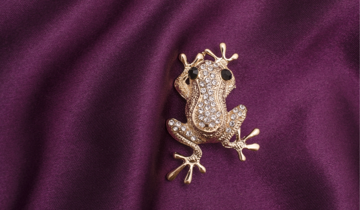 カエルのジュエリー