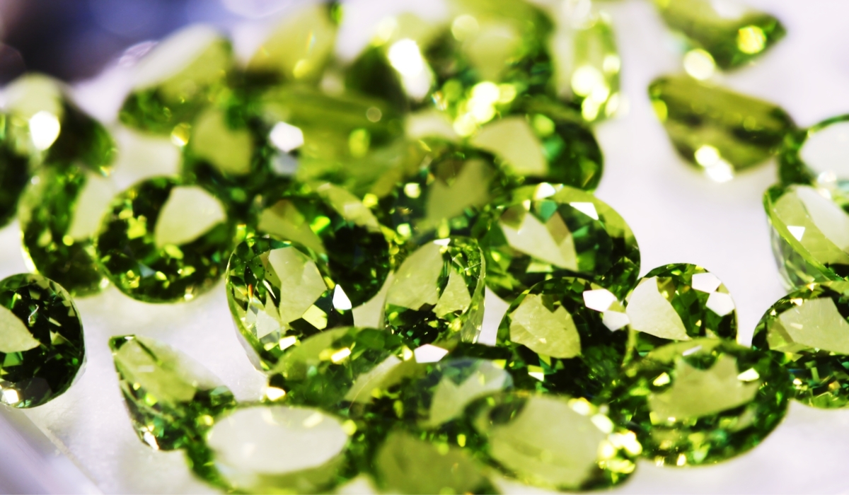 緑色の宝石たち