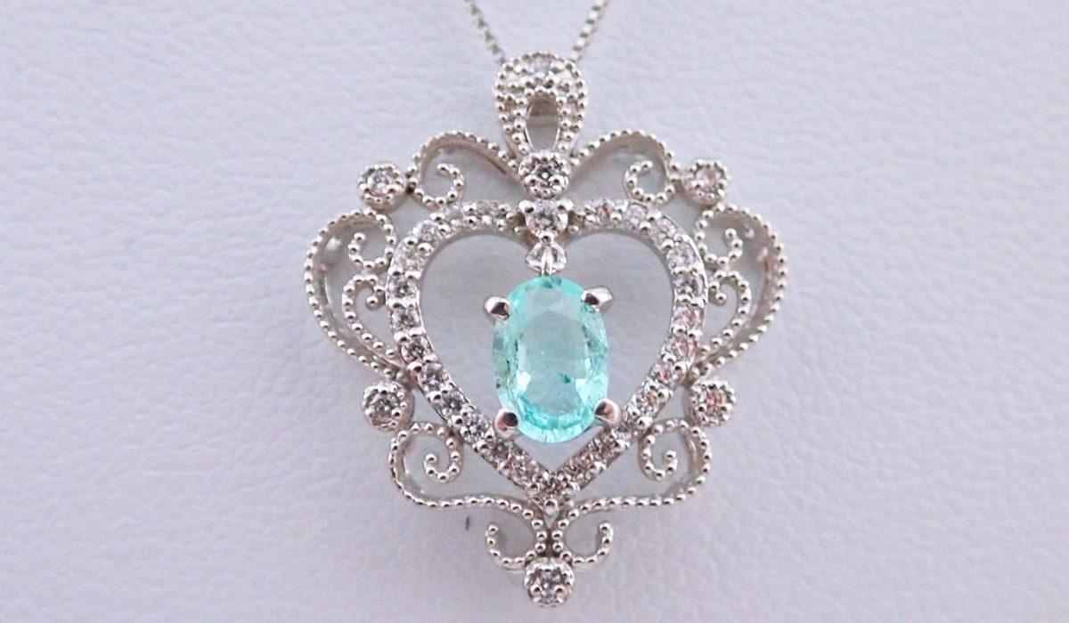 パライバトルマリン　ペンダント