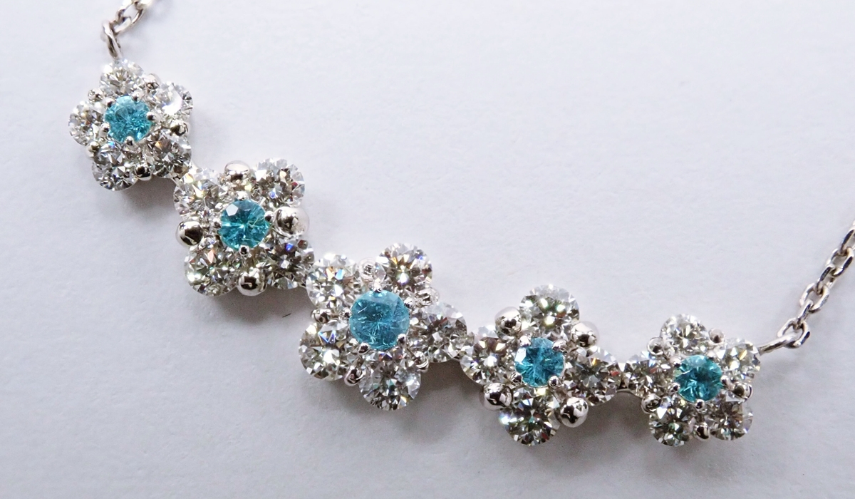 パライバトルマリン　ペンダント