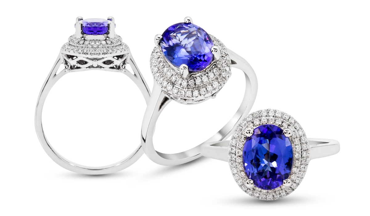 タンザナイトリング