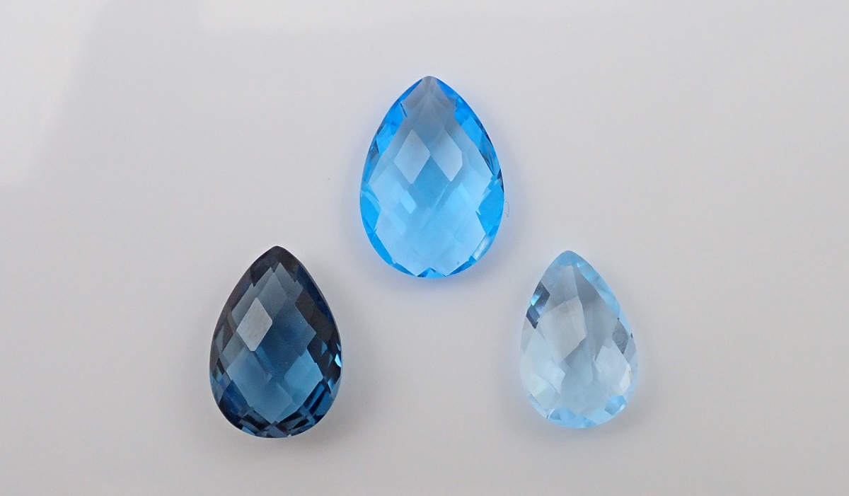 ブルートパーズ　スカイブルートパーズ　スイスブルートパーズ　ロンドンブルートパーズ　ルース