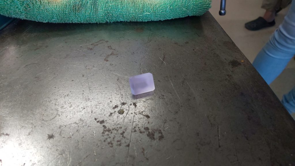 アメジスト 原石 研磨