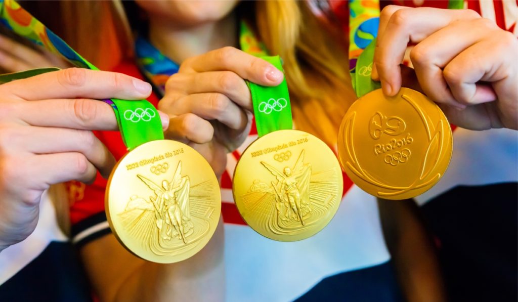 金メダル銀メダル銅メダル