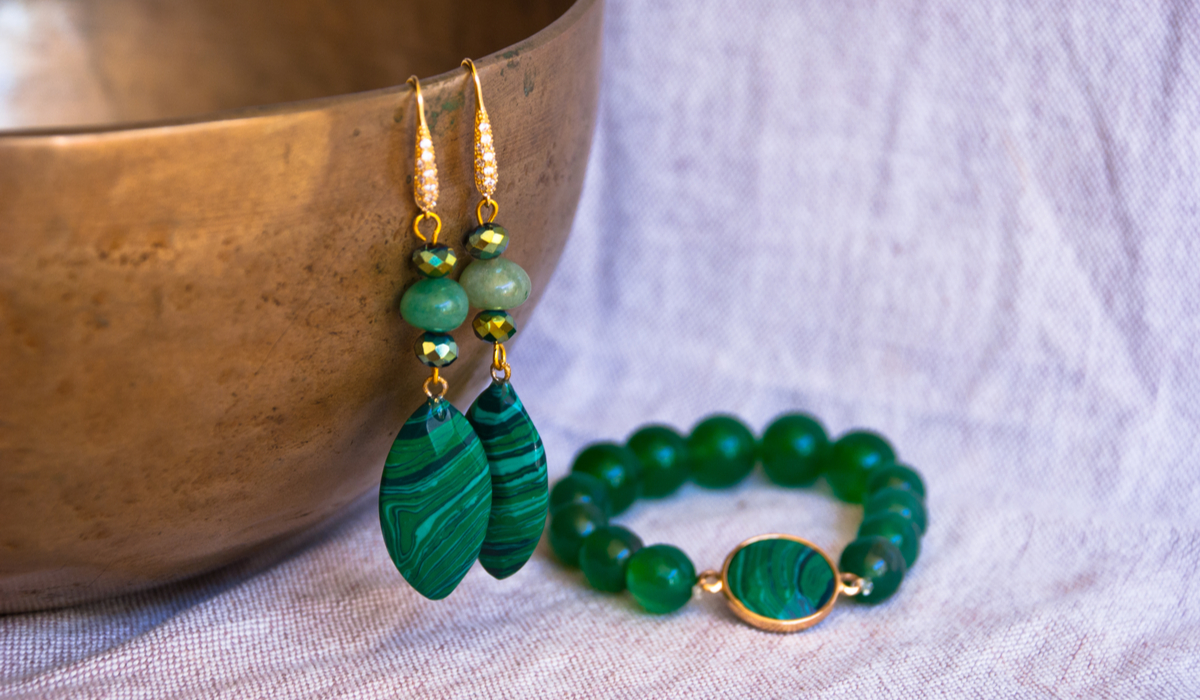 マラカイト　ジュエリー
