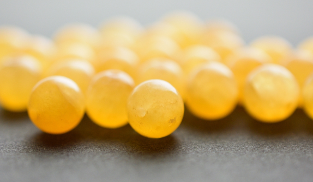 アラゴナイト　ビーズ