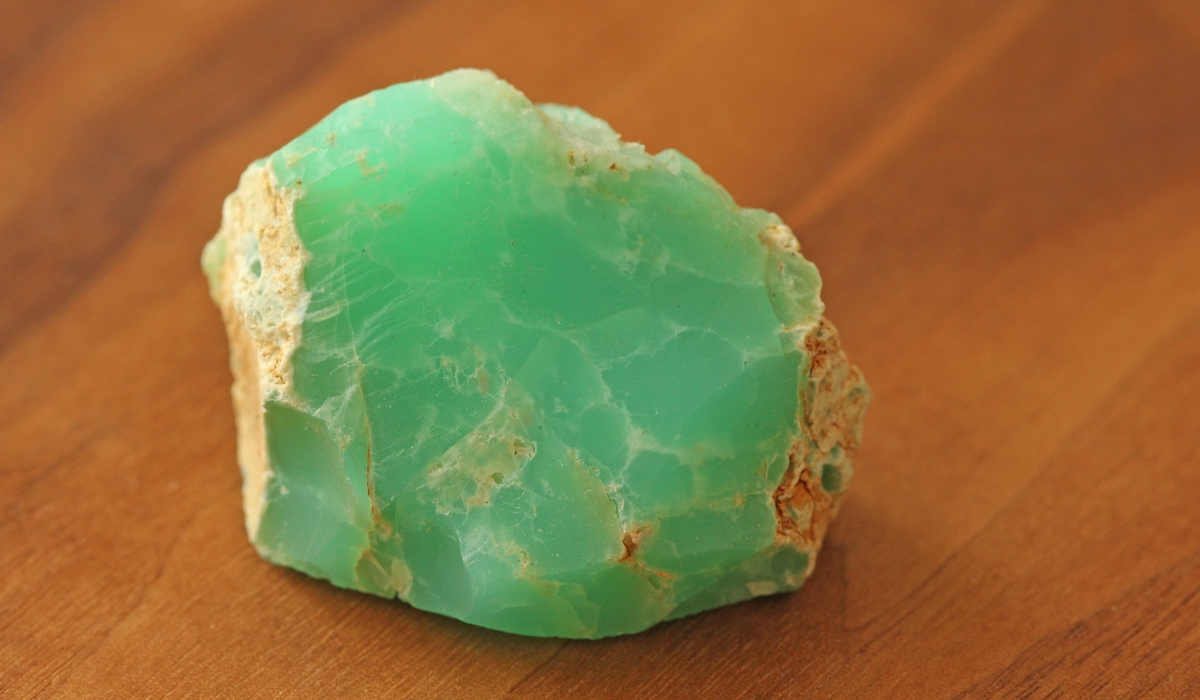 クリソプレーズ　原石