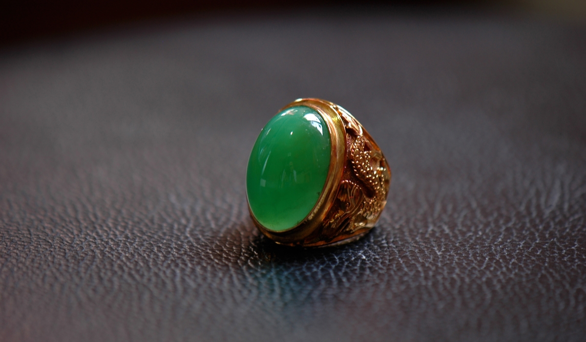 クリソプレーズ　リング