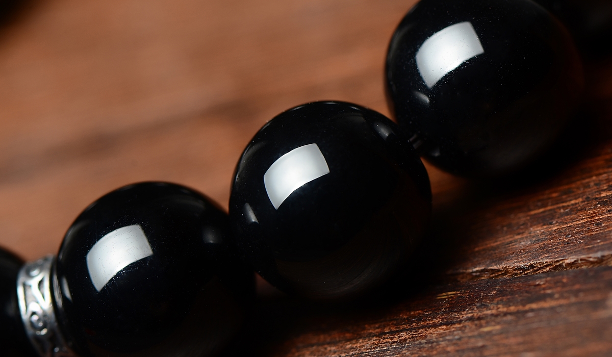 オブシディアン　ブレスレット