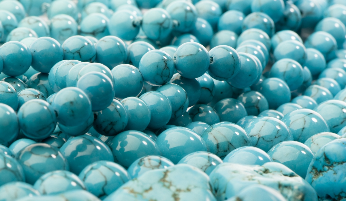 ターコイズ　ビーズ