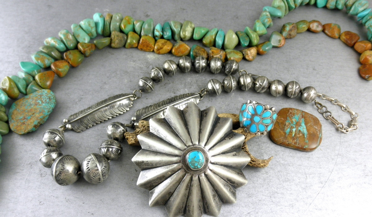 ターコイズ　ネイティブメリカンジュエリー