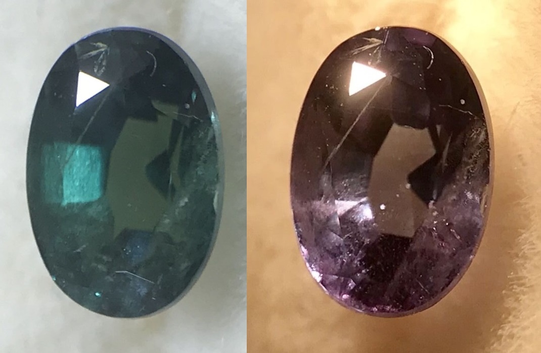 アレキサンドライト　ルース