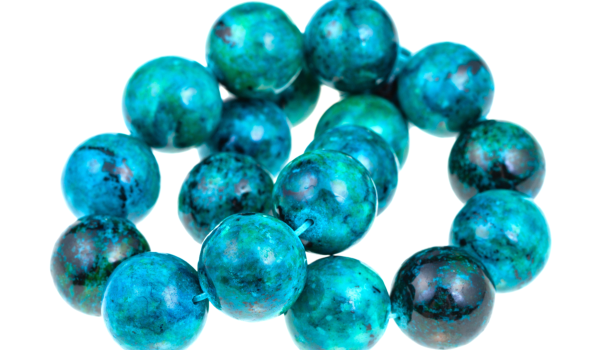 クリソコーラ　ビーズ