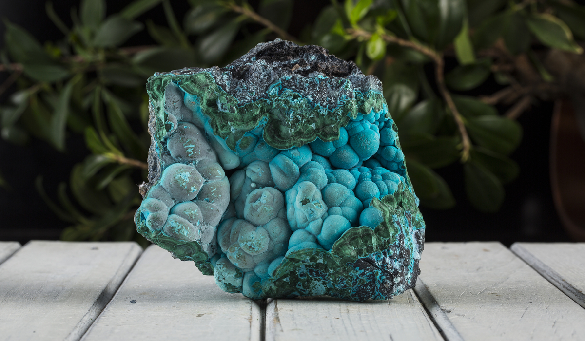 クリソコーラ　原石