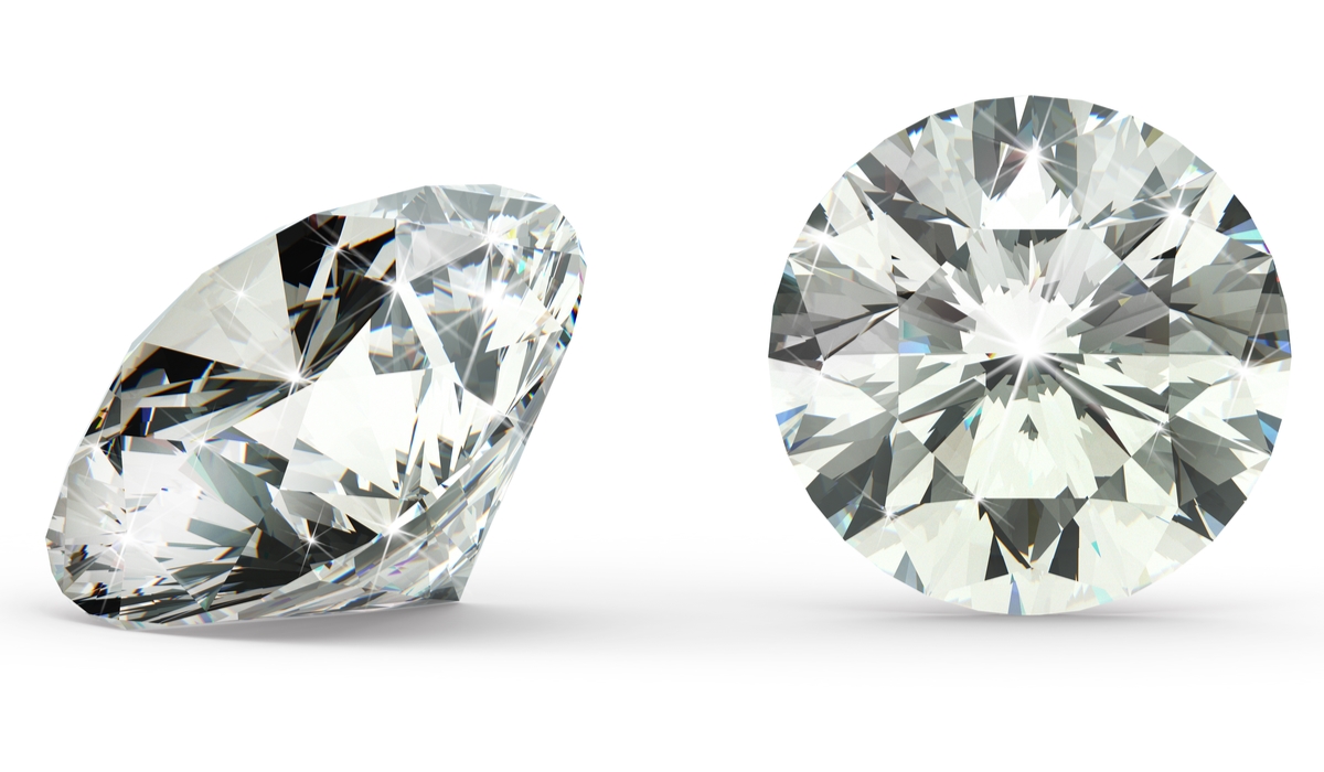 ラウンドブリリアントカット　ダイヤモンド