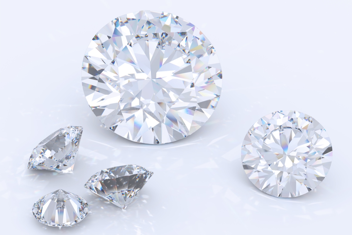 ラウンドブリリアントカット　ダイヤモンド