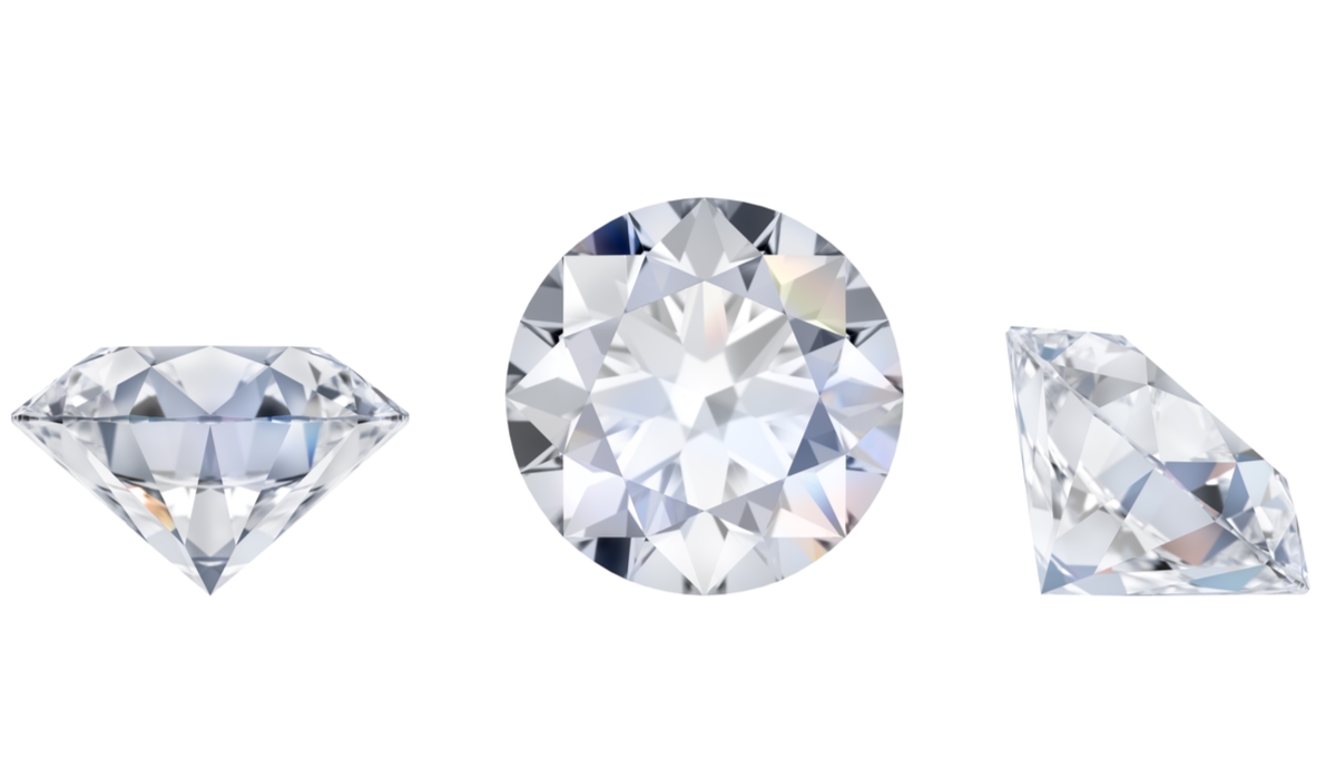 ラウンドブリリアントカット　ダイヤモンド