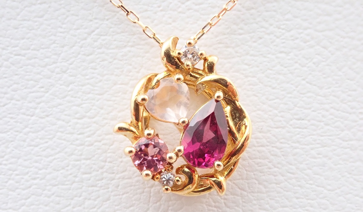 ロードライトガーネット　ペンダント