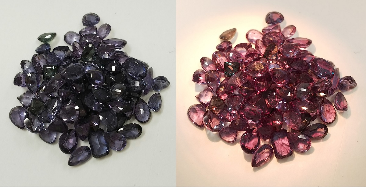 カラーチェンジガーネット　ルース