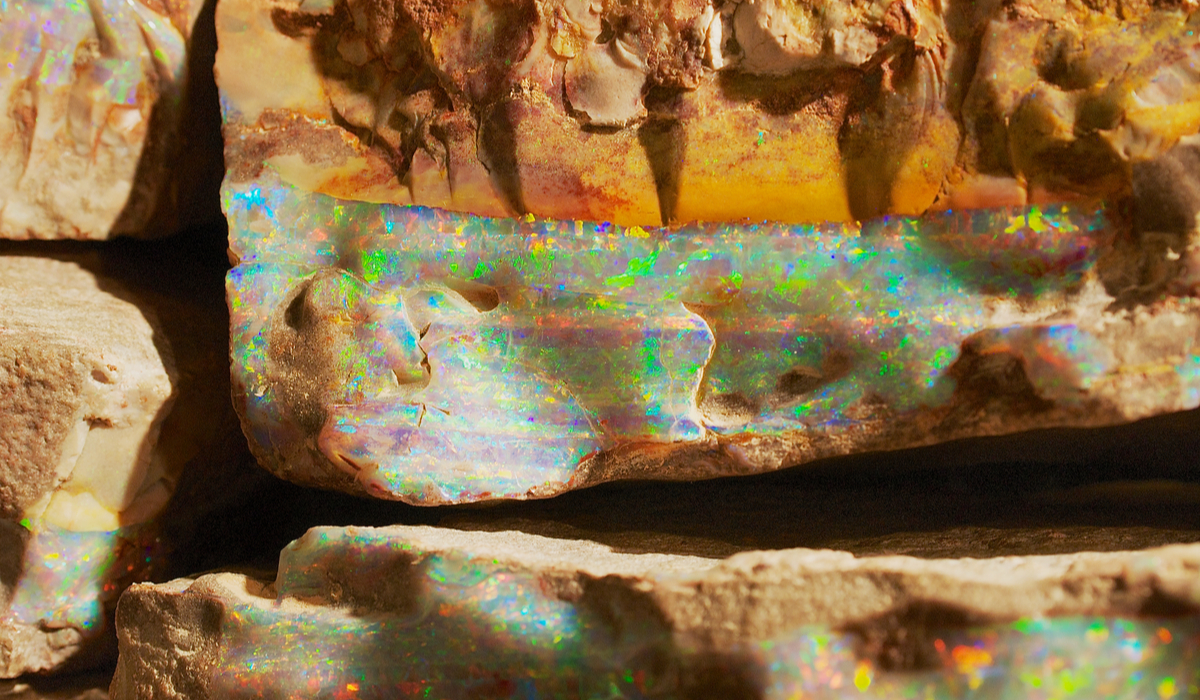 ボルダーオパール　原石