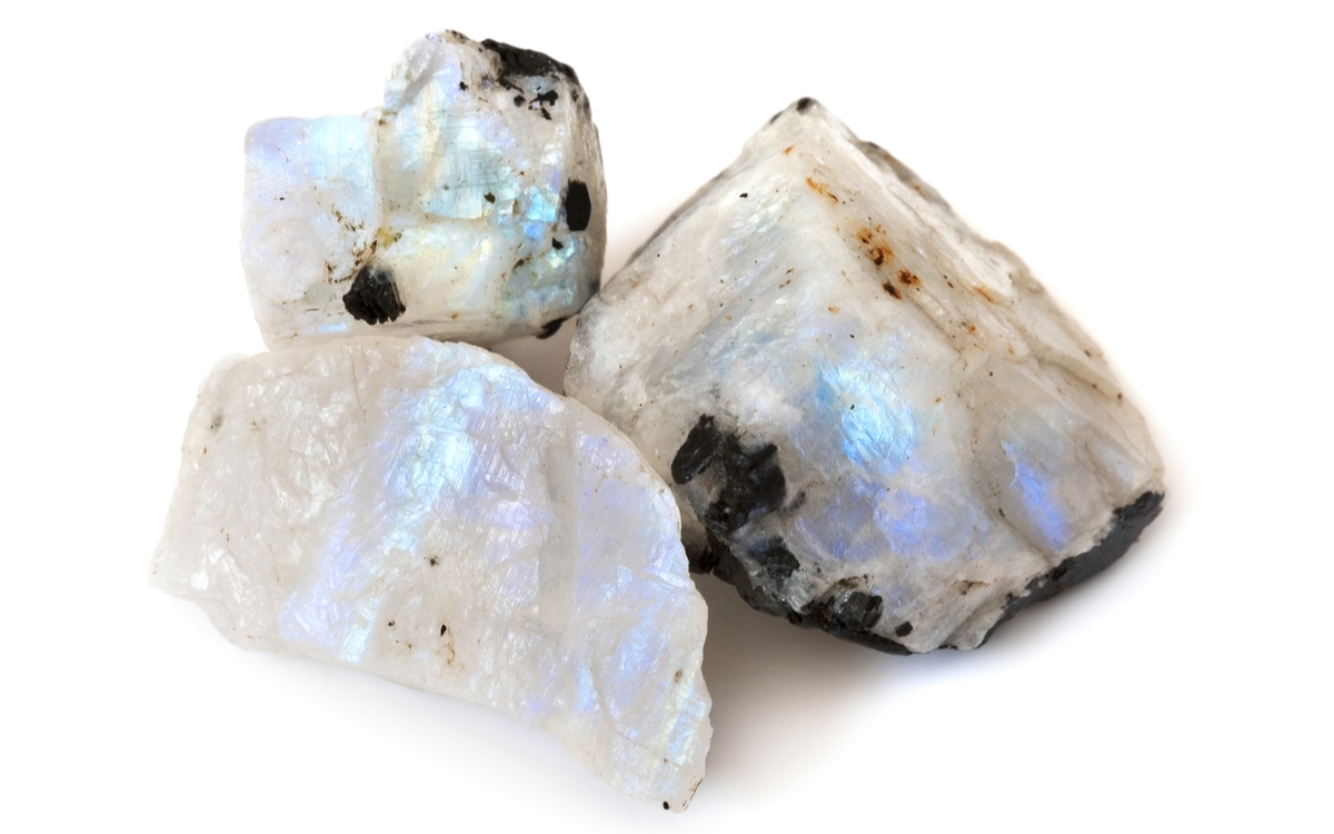 ムーンストーン　原石