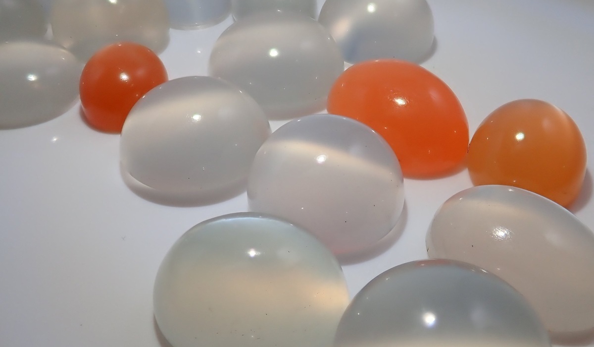 ムーンストーン　オレンジムーンストーン　ルース