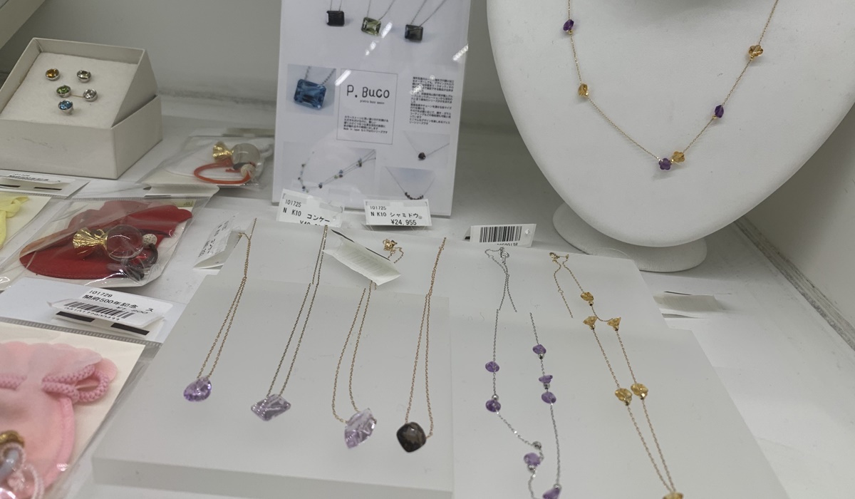 山梨ジュエリーミュージアム　ショップ
