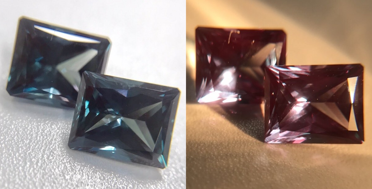 合成アレキサンドライト ルース