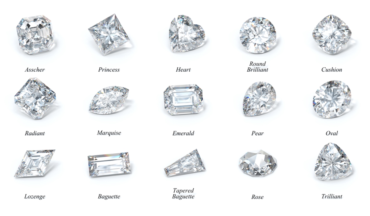 ダイヤモンド　カット　一覧