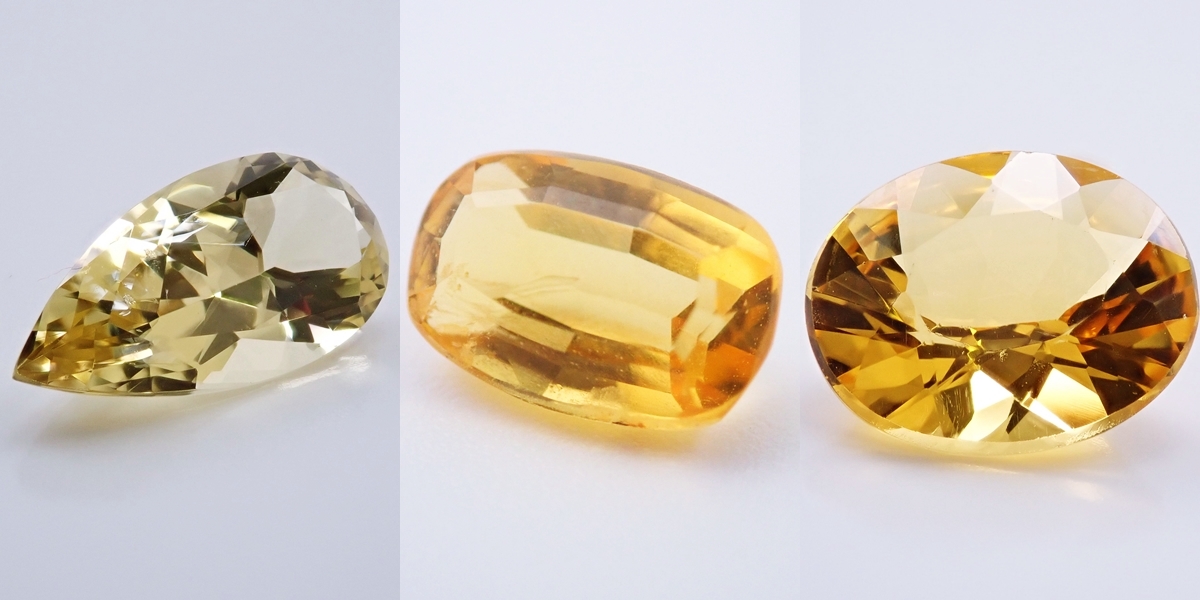 ヘリオドール　イエローベリル　ゴールデンベリル　ルース