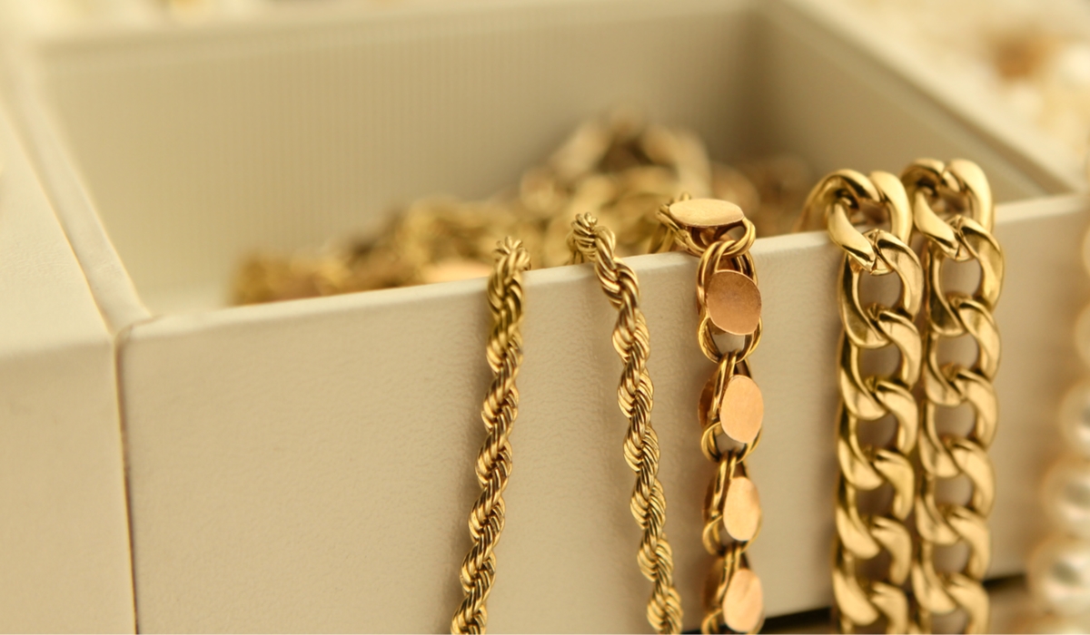 ネックレス　ジュエリーボックス