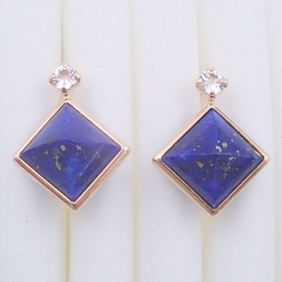 ラピスラズリ　ピアス