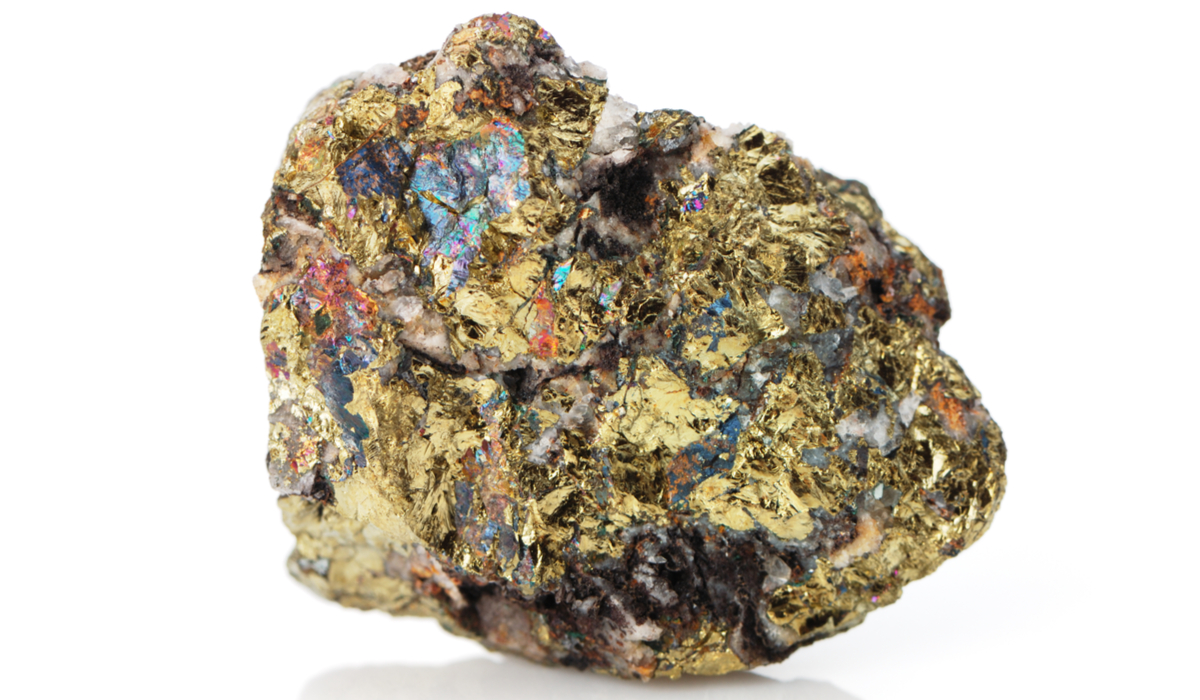 チャルコパイライト　原石