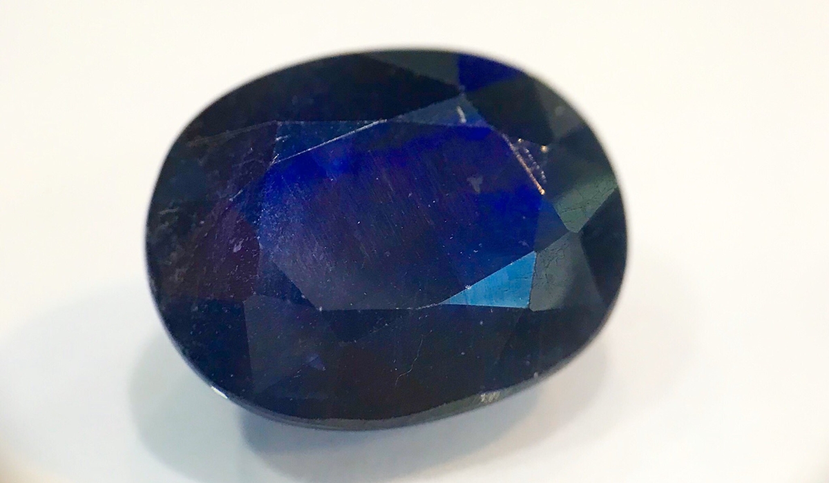 ガラス含浸サファイア　ルース