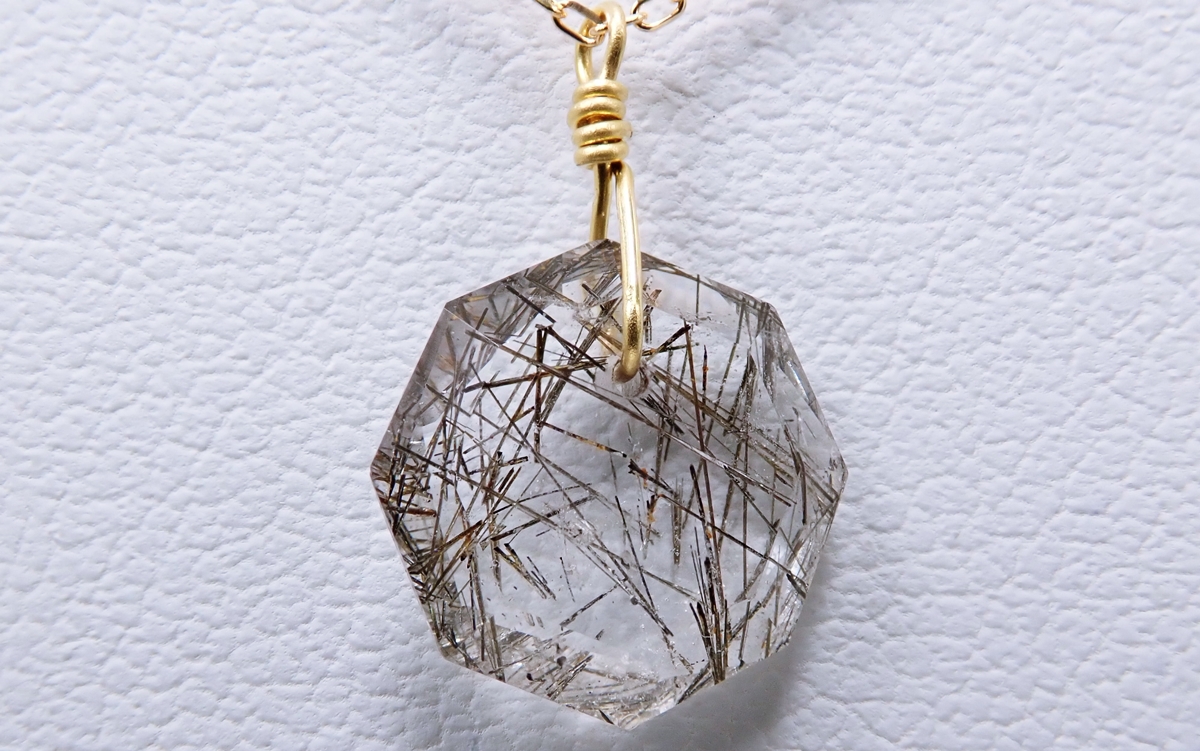 トルマリインクォーツ　ペンダント