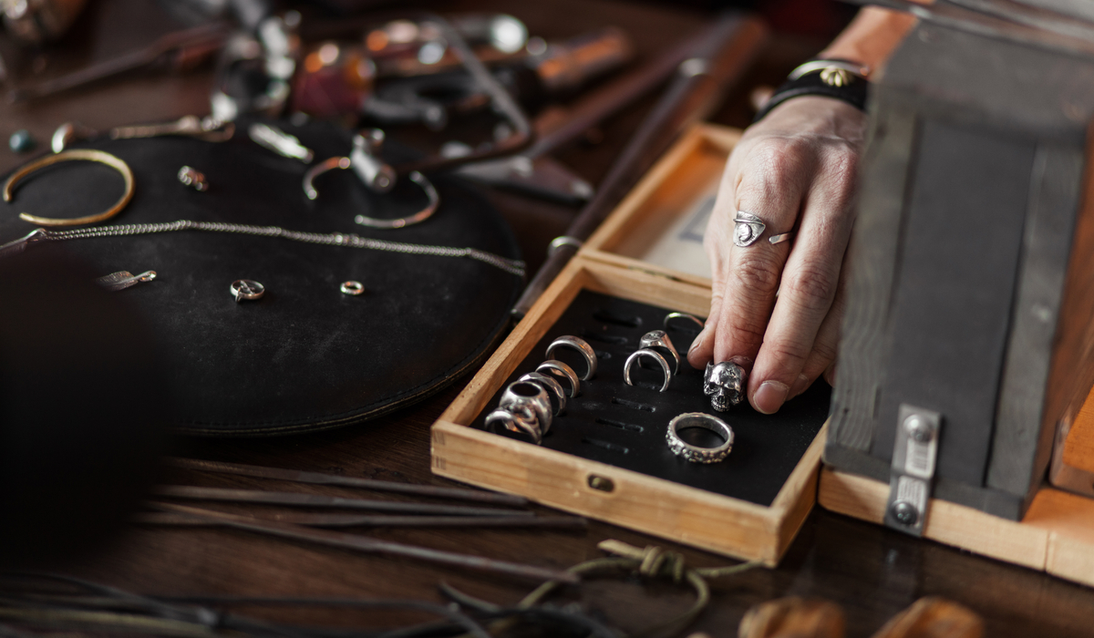 メンズ　リング